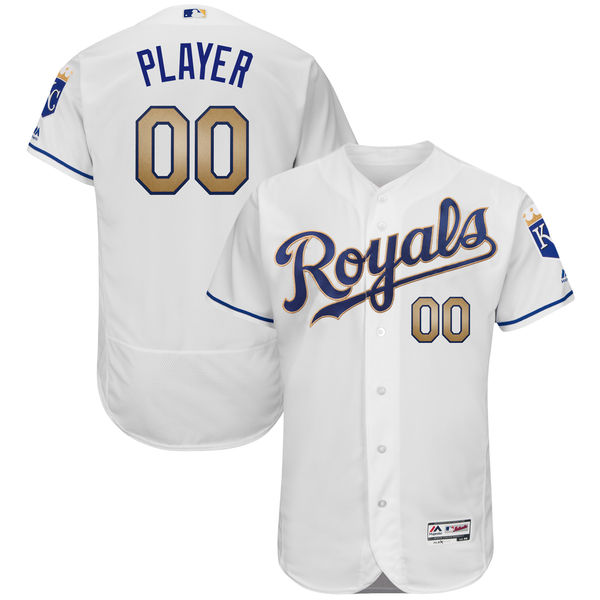 Men's Kansas City Royals Flex Base Custom Jersey MLBC0132